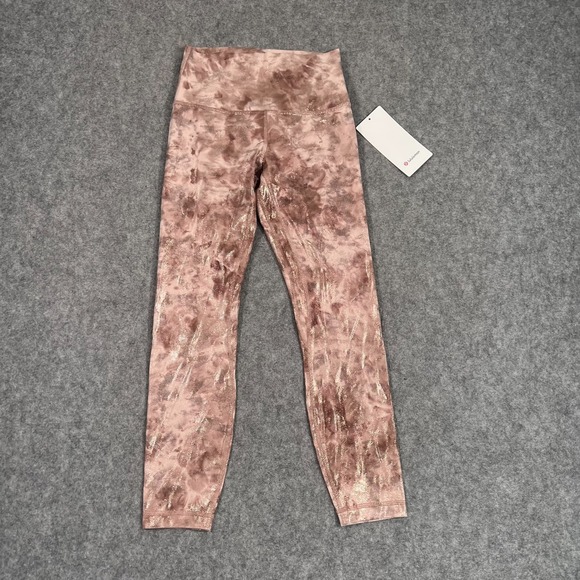NWT Lululemon Diamond Dye Misty Shell Cacao Shine Align High Rise Pant Women's 6 - Picture 1 of 6
